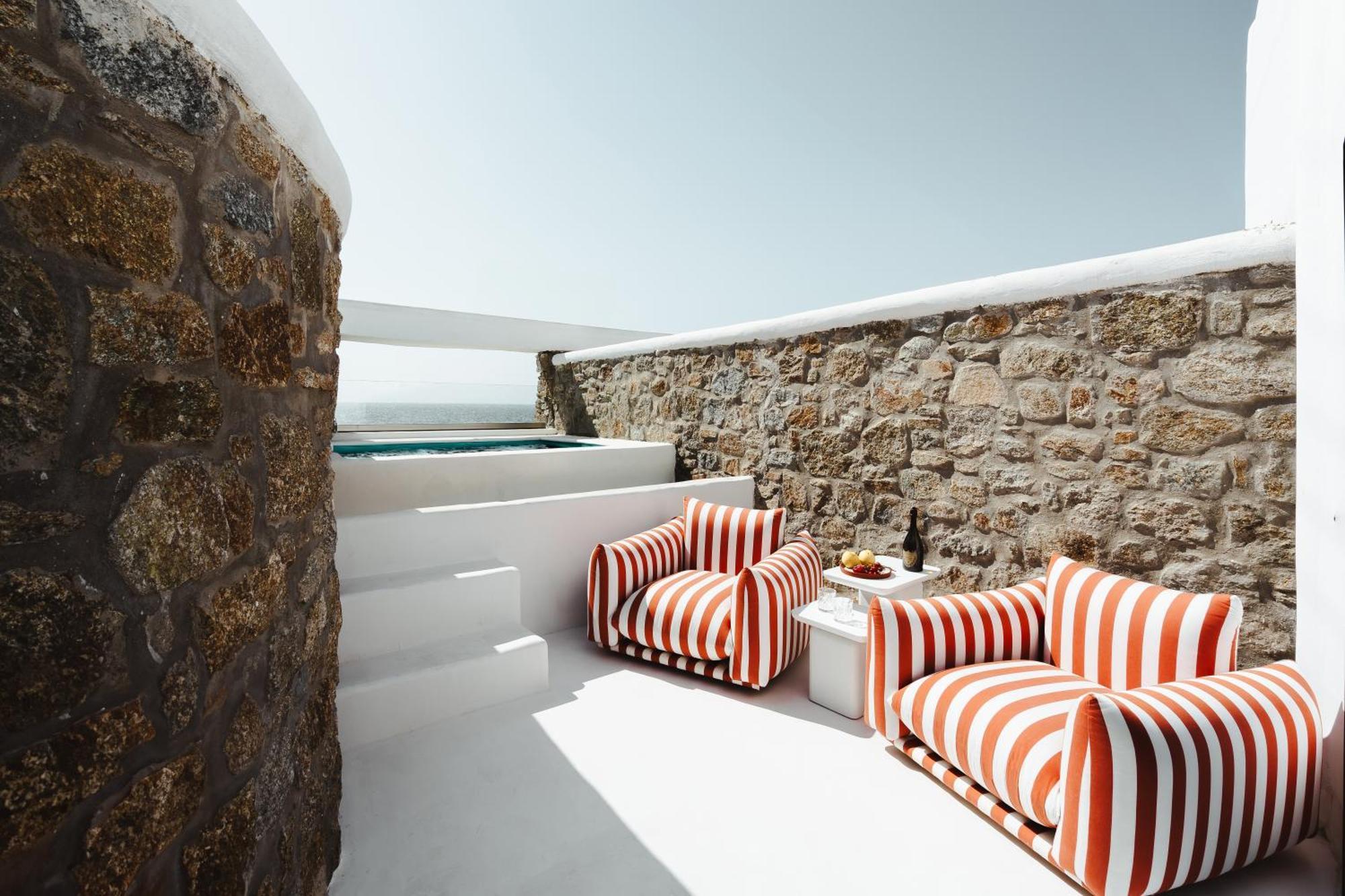 Croco Mykonos Hotel Tourlos Buitenkant foto
