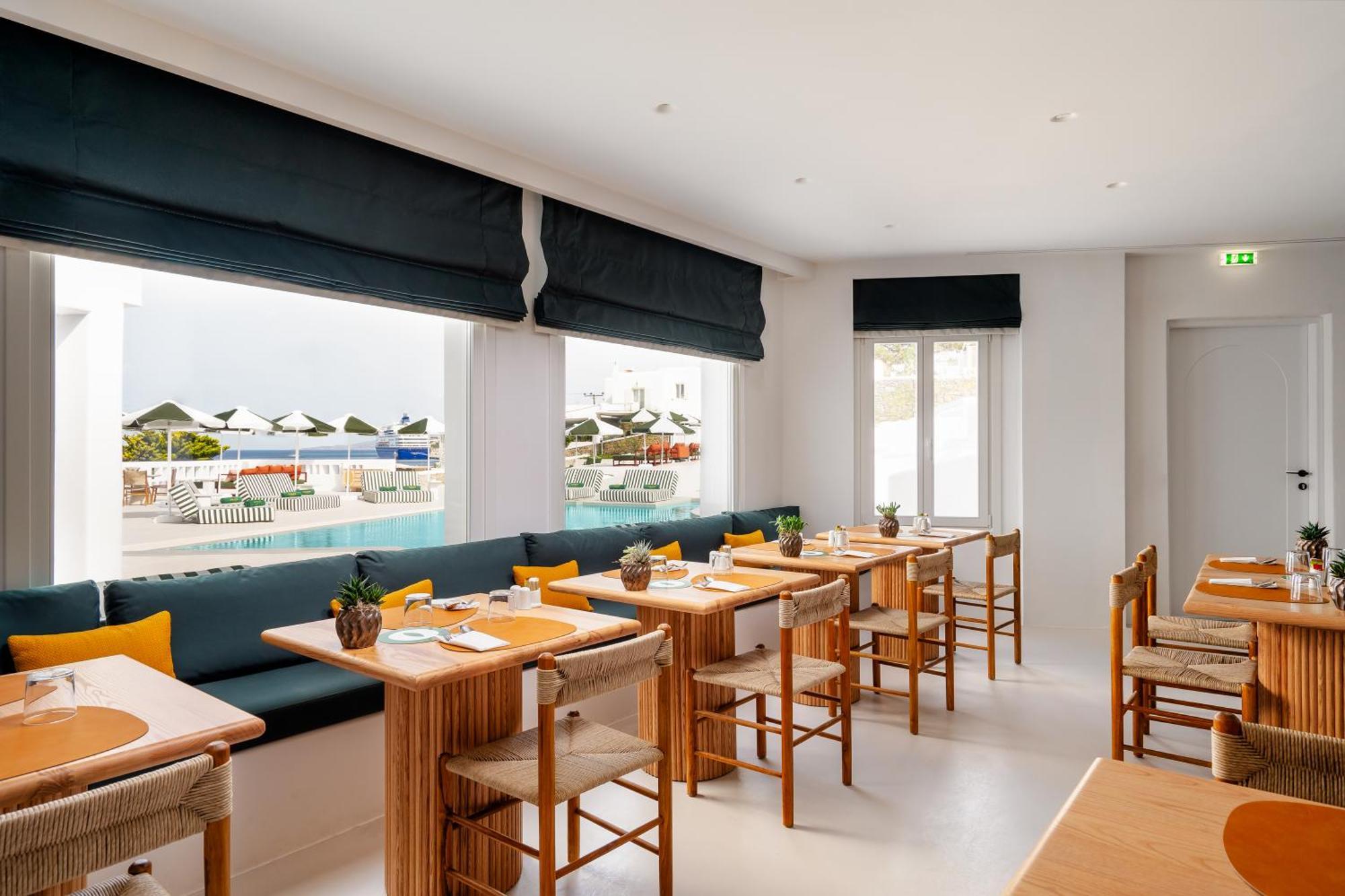 Croco Mykonos Hotel Tourlos Buitenkant foto