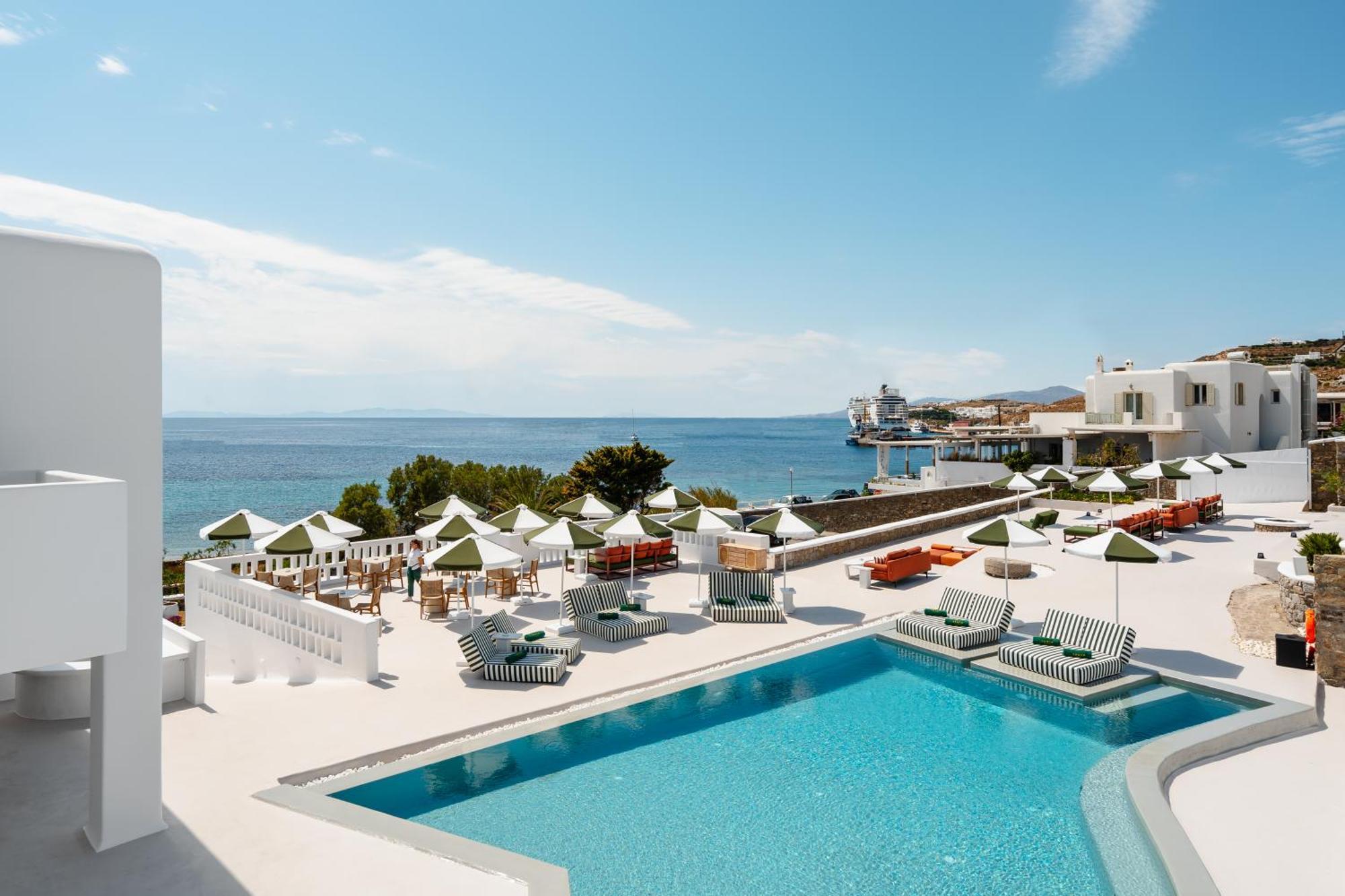 Croco Mykonos Hotel Tourlos Buitenkant foto