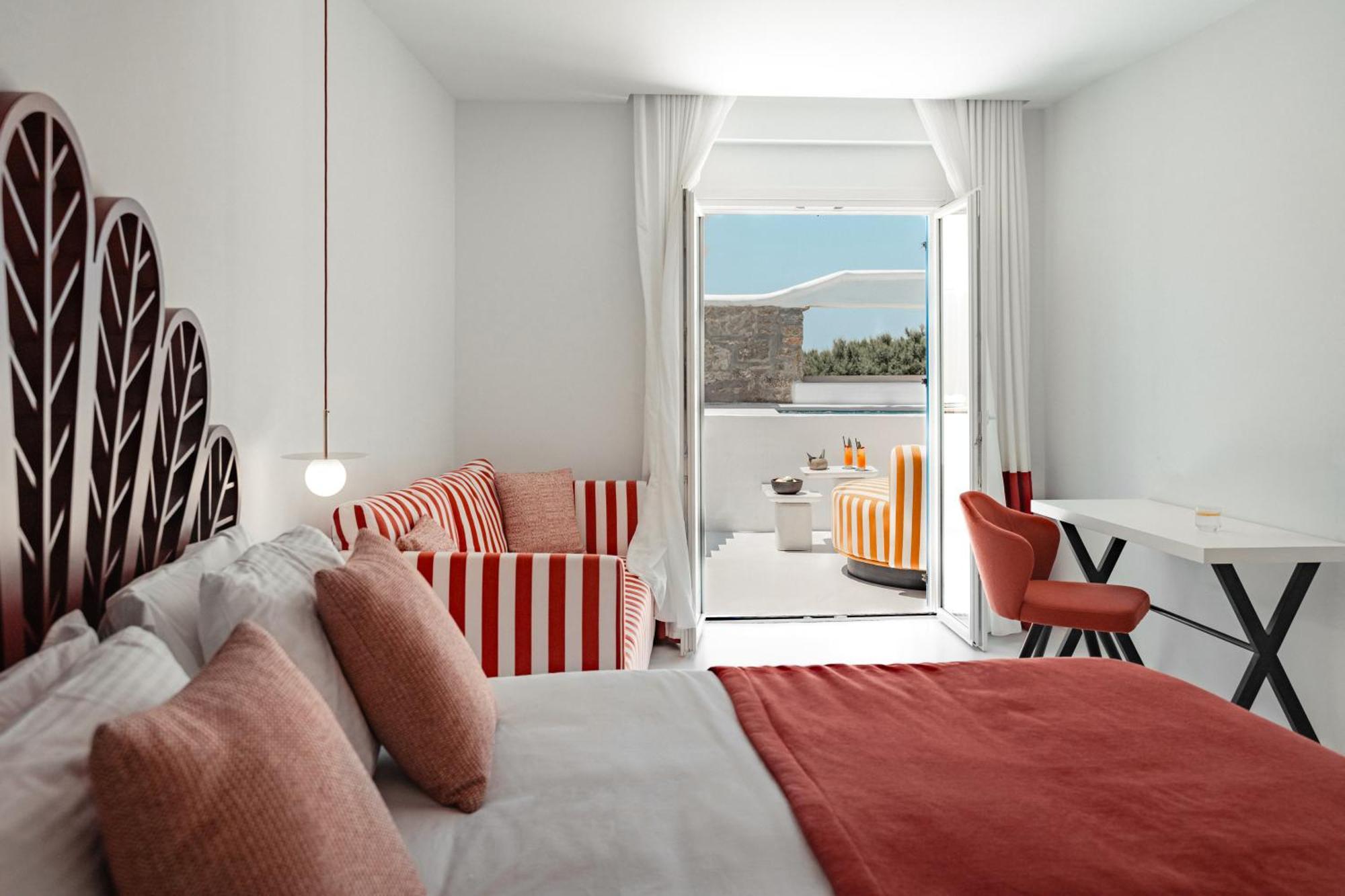 Croco Mykonos Hotel Tourlos Buitenkant foto