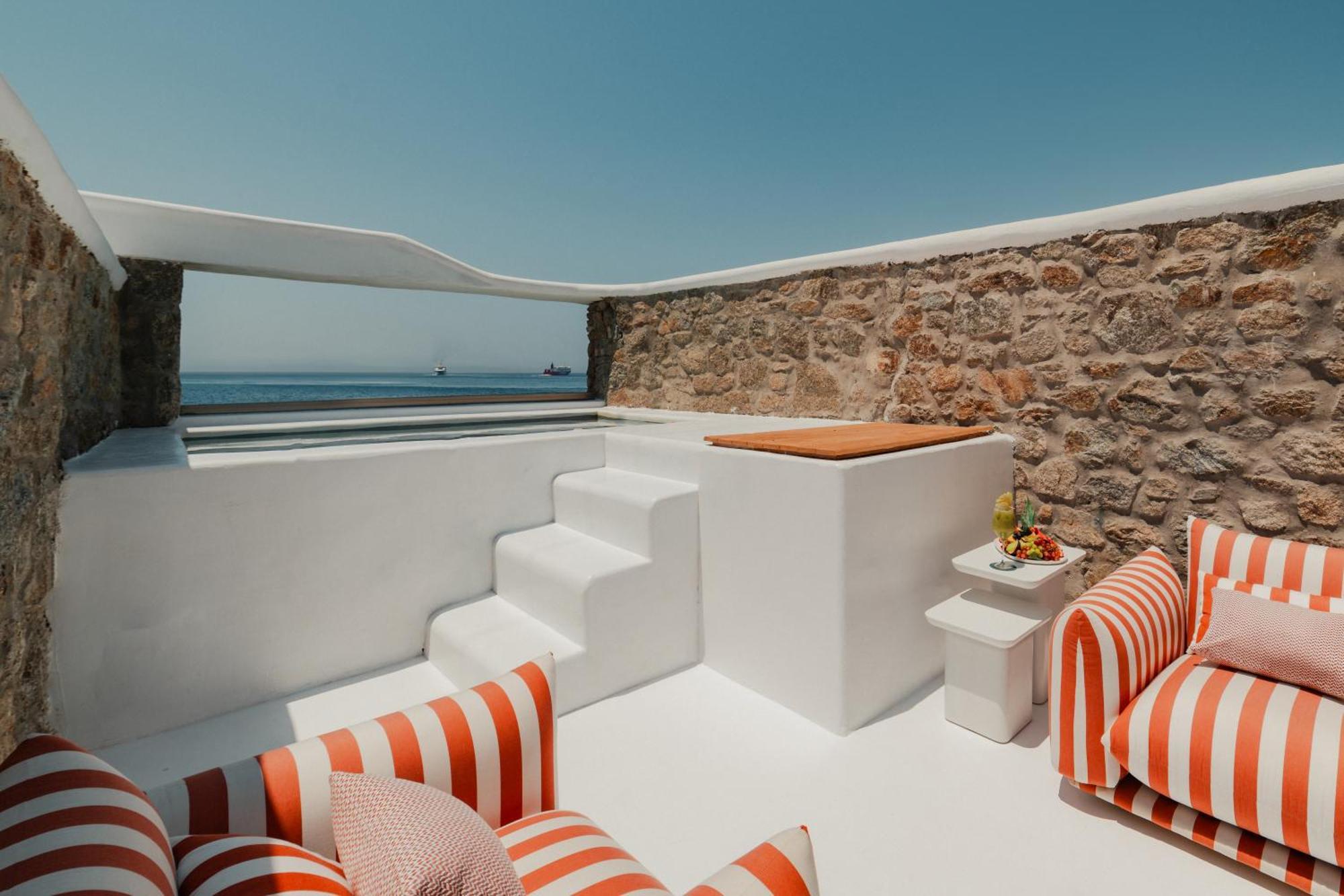 Croco Mykonos Hotel Tourlos Buitenkant foto