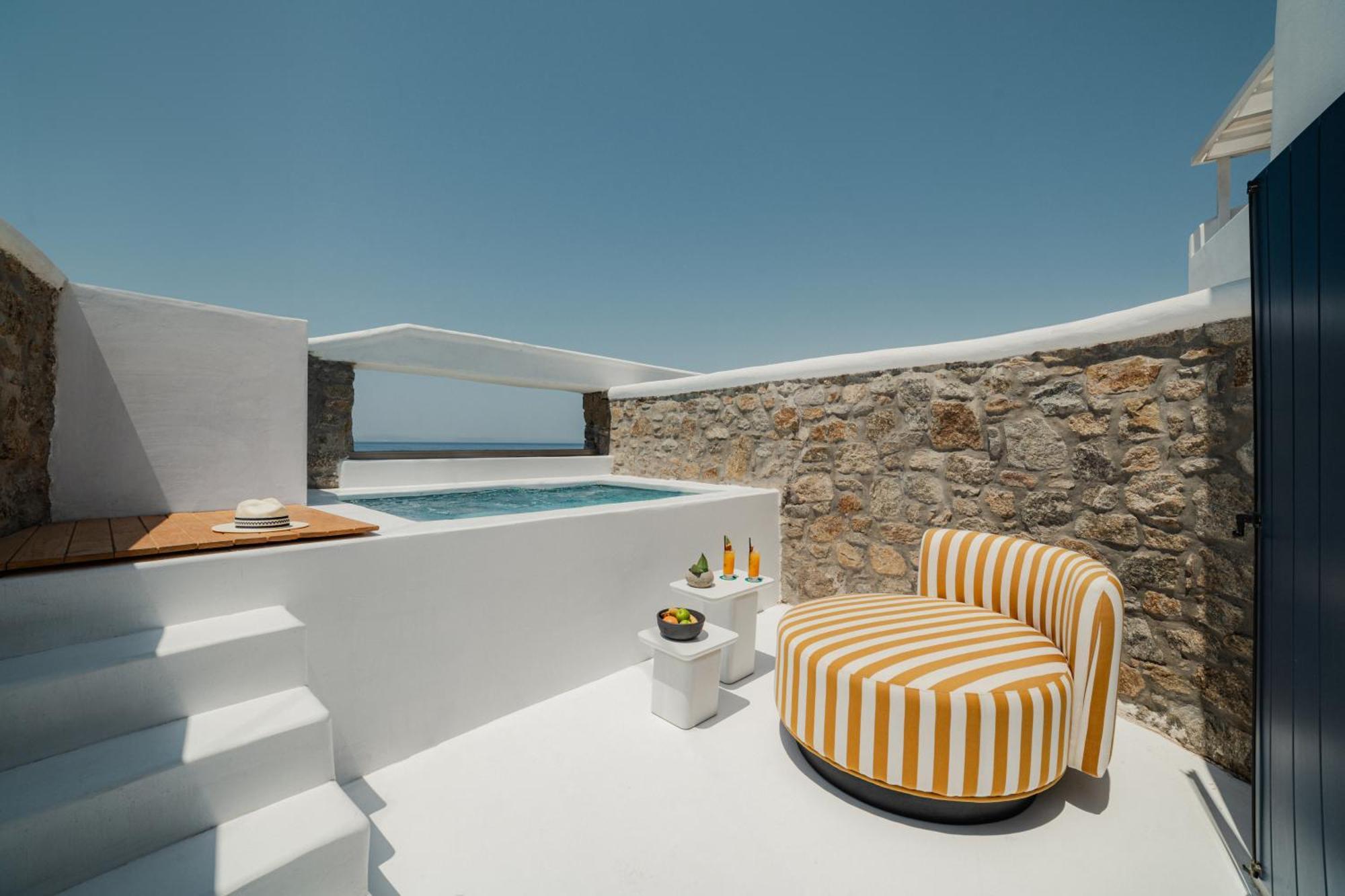 Croco Mykonos Hotel Tourlos Buitenkant foto
