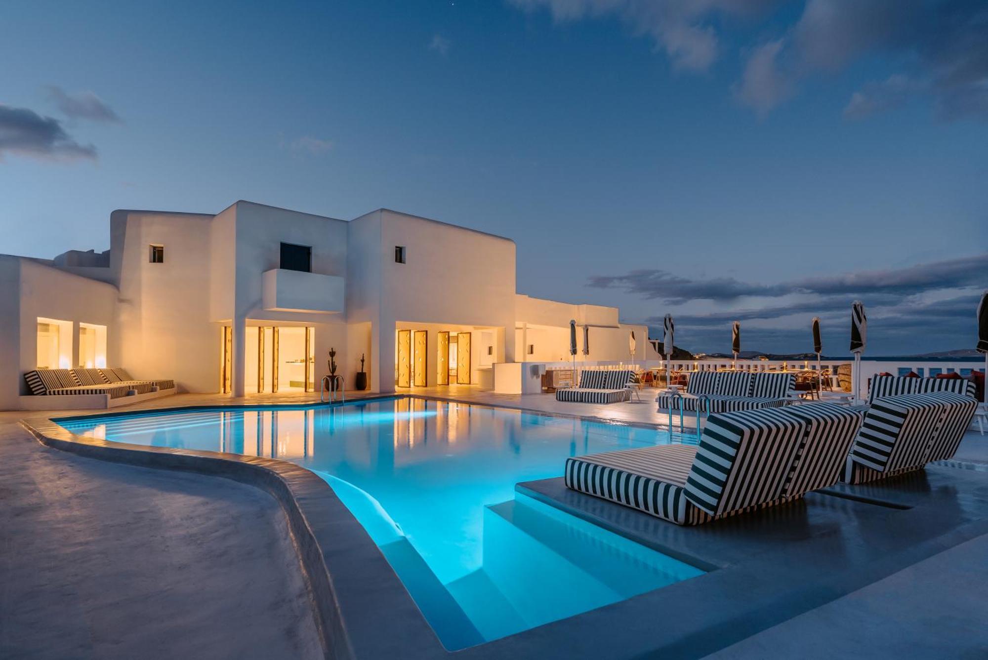 Croco Mykonos Hotel Tourlos Buitenkant foto